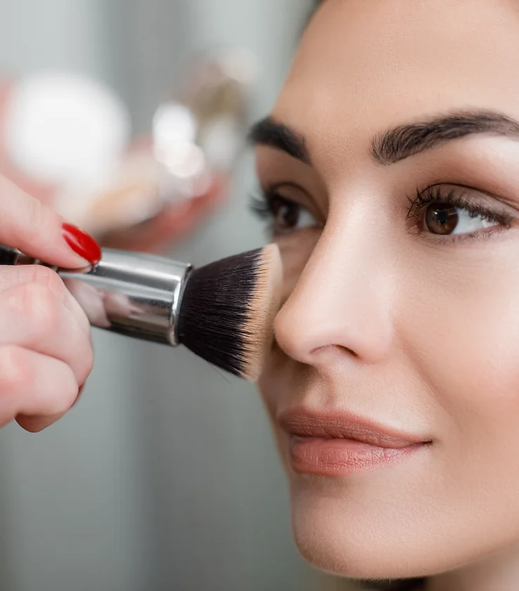 Make-up-Anwendung